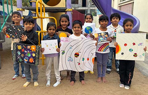 Montessori Show and Tell – Solar system - 11