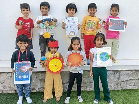 Montessori Show and Tell – Solar system - 8