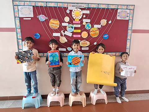 Montessori Show and Tell – Solar system - 9