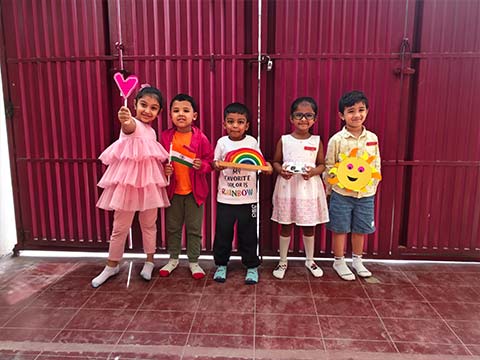 Montessori Show and Tell - Colours - 10